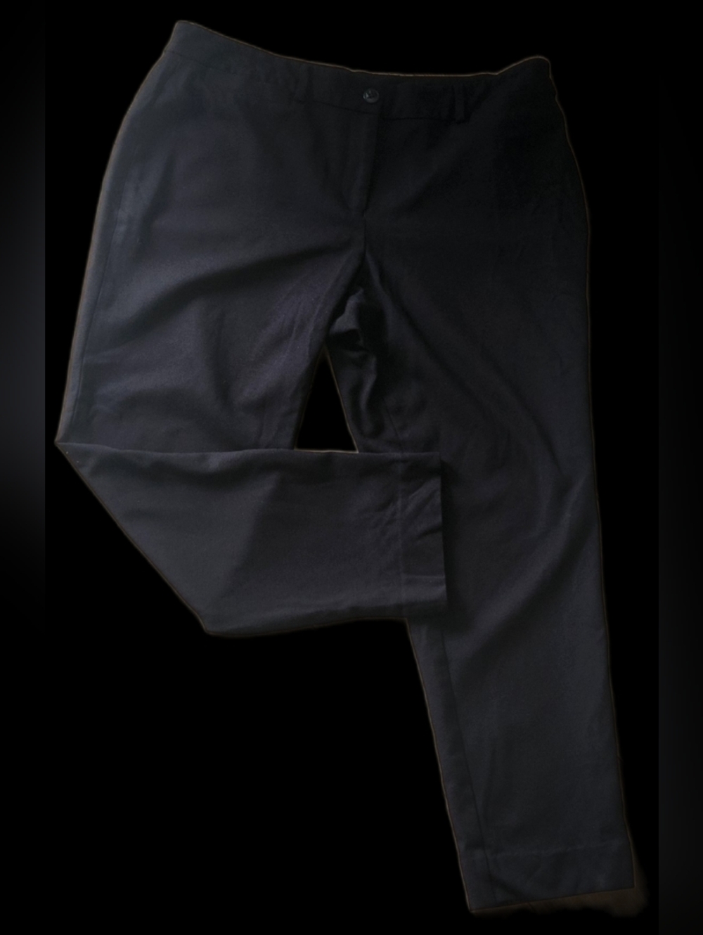 #C130 Women's Black Dress Pants - Classic Tailored Fit